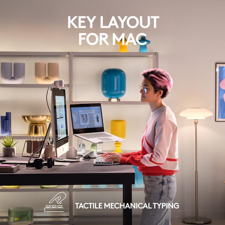 Immagine prodotto Logitech MX Mechanical Mini for Mac (CH, Senza fili)