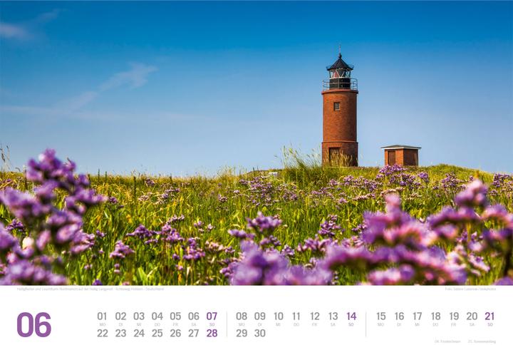 Image du produit Nordsee - von Ostfriesland bis nach Sylt - ReiseLust Kalender 2026 (45 x 33 cm, Couverture rigide, Allemand)