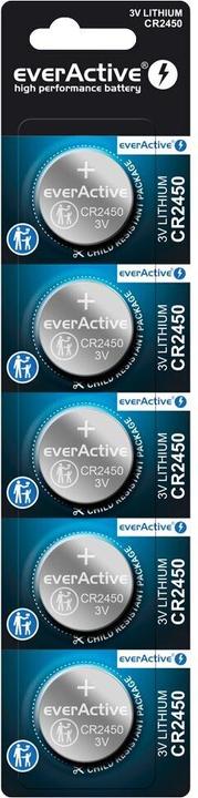 Actual product image Everactive CR2450 Lithium-Batterie (5 pcs., CR2450, 600 mAh)