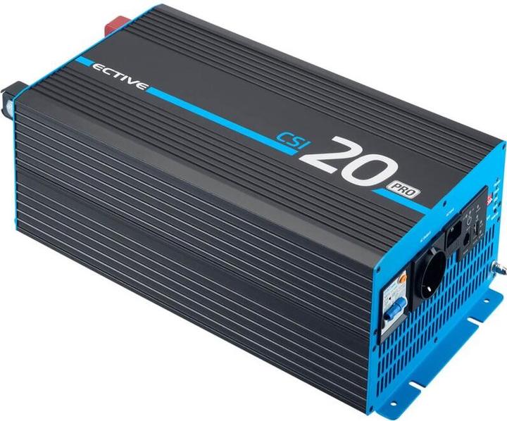 Image du produit Ective CSI 20 PRO 2000W/12V Onduleur sinusoïdal avec priorité au réseau et chargeur de batterie