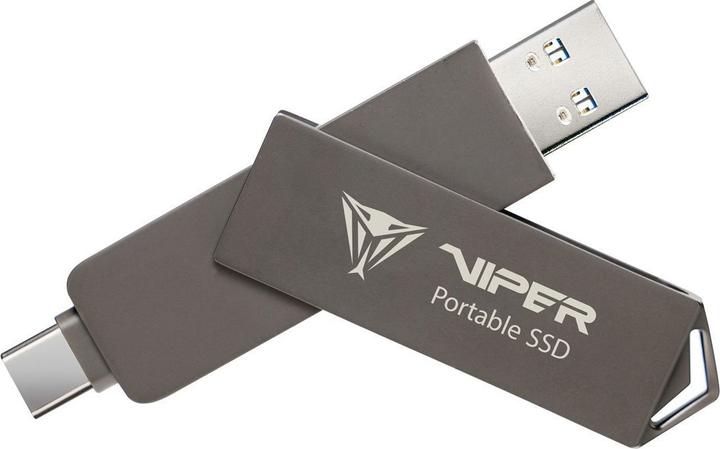 Produktbild Patriot Dysk SSD PVP30 2TB 1000MB/s USB Duo A+C 3.2 Gen2 Alu (2000 GB)
