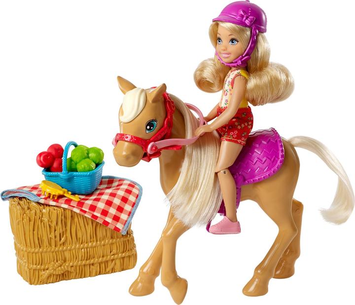 Image du produit Barbie BRB S'amuser à la ferme Chelsea+Pony