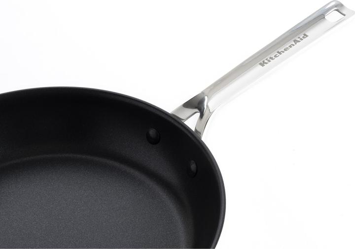 Produktbild KitchenAid Stahlpfanne mit Beschichtung 24 cm (20 cm, Bratpfanne, Edelstahl)