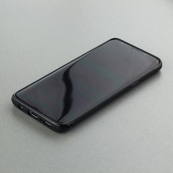 Actual product image PhoneLook Cover silicone black camouflage 3 (Samsung Galaxy S9)