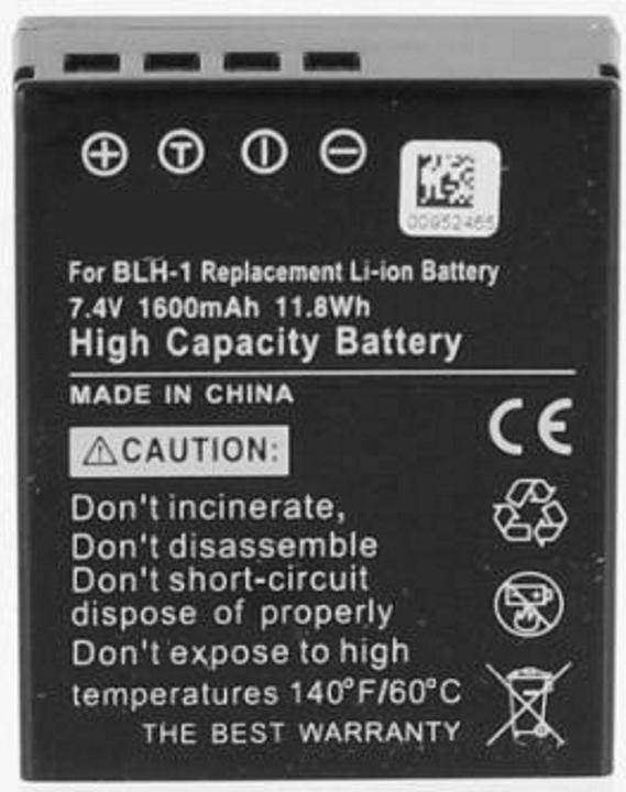 Produktbild AGI Akku kompatibel mit Olympus OM-D E-M1 Mark II - Akku - 1.600 mAh (Kamera Akku)