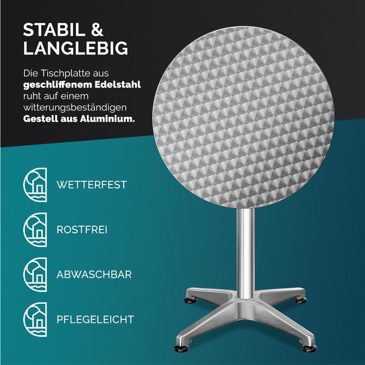 Produktbild Casaria Stehtisch (60 x 60 x 110 cm)