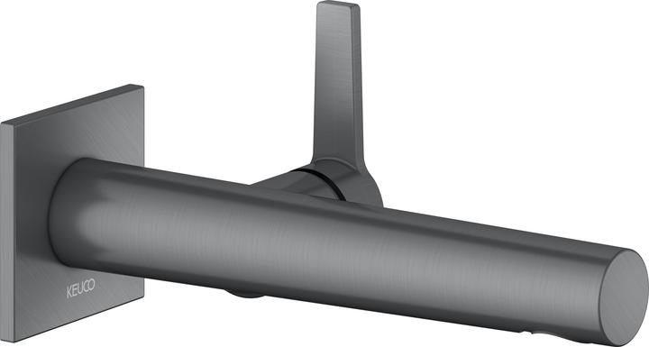Brushed black chrome