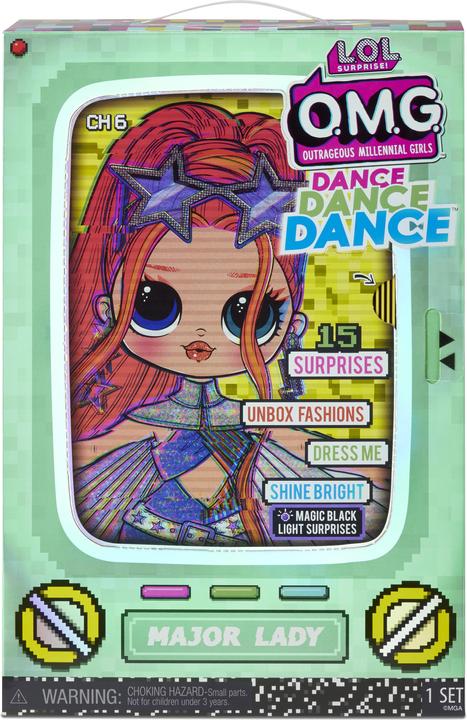 Actual product image MGA L.O.L. Surpise OMG Dance Doll-Major Lady