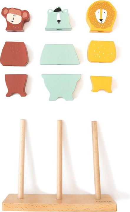 Produktbild Trixie Baby Holzstapelpuzzle Tiere