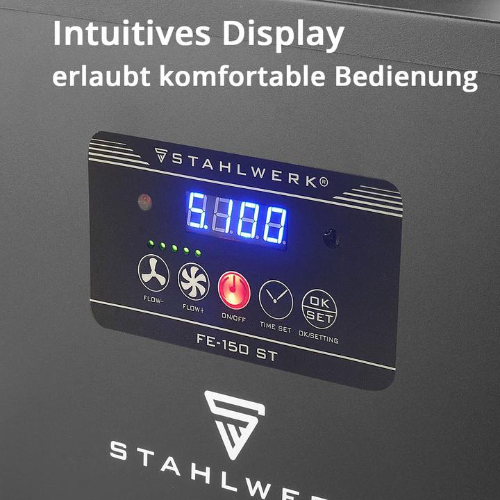Produktbild Stahlwerk Rauchabsaugung FE-150 ST mit 3-fach-Filter und 150 W Absauganlage (Absauganlage)