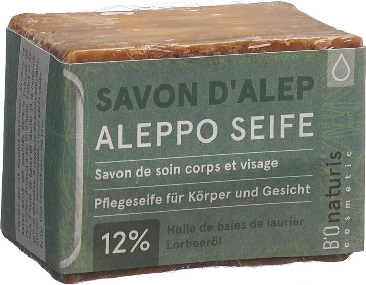 Actual product image B'Onaturis ALEPPO Soap 12 % (Soap lotion)