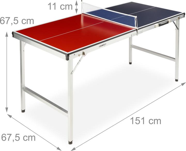 Image du produit Relaxdays Table de ping-pong