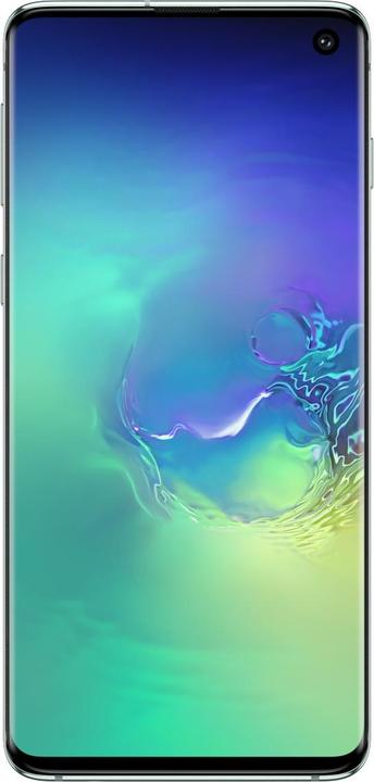Actual product image Samsung Galaxy S10 (128 GB, Prism Green, 6.10", Hybrid Dual SIM, 16 Mpx, 4G)