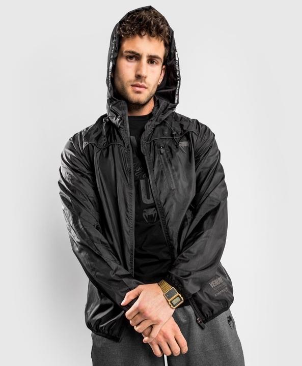 Venum Tempest 2.0 Windproof Jacket â€“ Black - XL (XL)