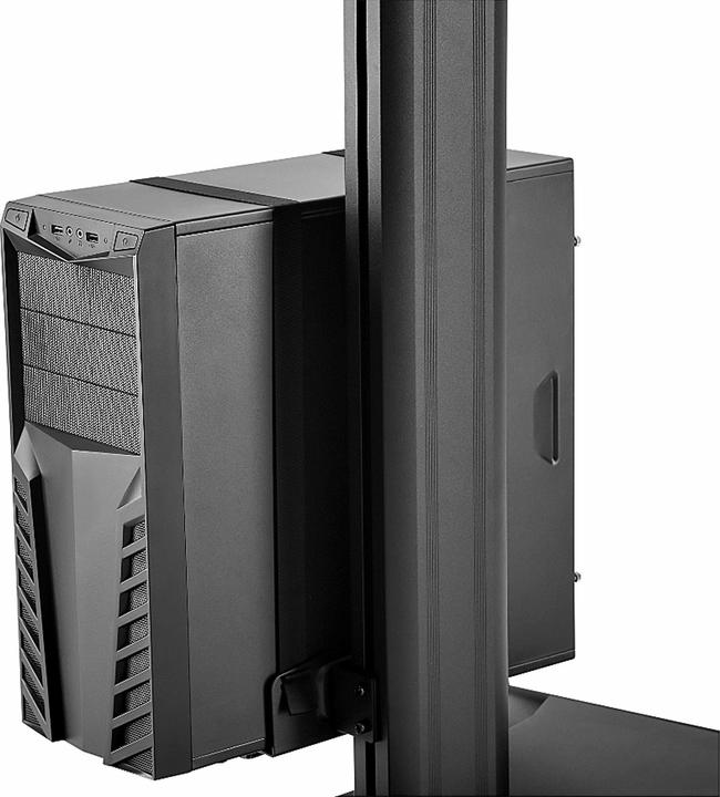 Actual product image StarTech com Pupitre de Travail Mobile avec Support Écran - Support pour Tour PC et Clavier - Chario (Table)