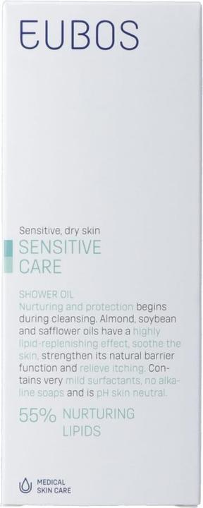 Actual product image Eubos Sensitive Duschöl F (200 ml)