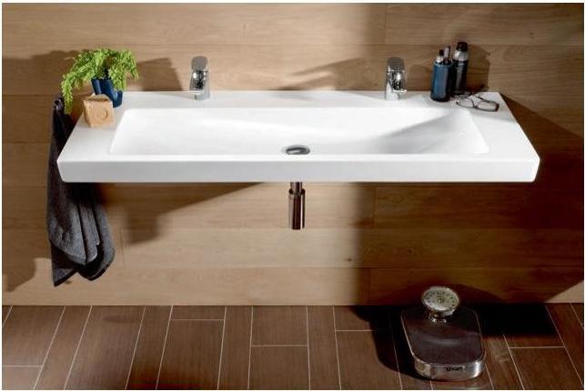 Immagine prodotto Villeroy & Boch Subway 2.0 lavabo doppio 130 cm bianco 7176D201 (470 mm, 1300 mm)