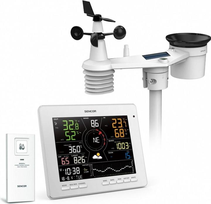 Actual product image Sencor Weather station SWS 16600 WiFi 7-in-1