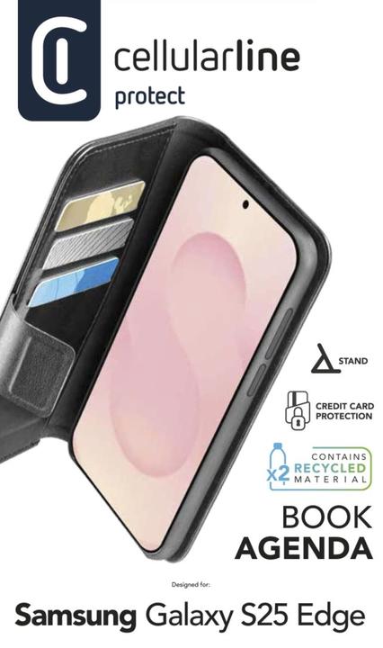 Produktbild Cellularline Book Agenda 2 (Samsung Galaxy S25 Edge)
