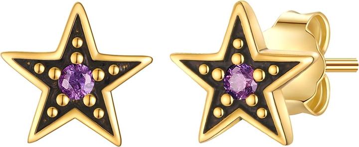 Immagine prodotto Glanzstücke München Orecchini da donna a stella in argento - 34560 (Argento)