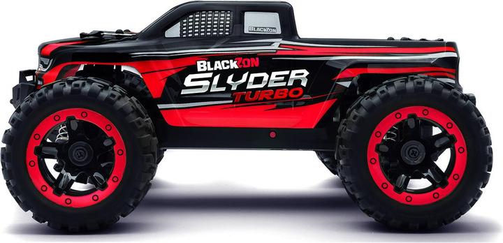 Produktbild Blackzon - Slyder MT Turbo 1/16 4WD 2S Brushless - Red (540211) (RTR Ready-to-Run)