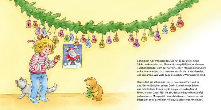 Actual product image LESEMAUS 192: Conni und der Nikolaus (German, Liane Tailor, 2020)