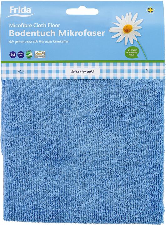 Image du produit Frida Chiffon de sol microfibre bleu 50 x 60 cm (12 pcs)