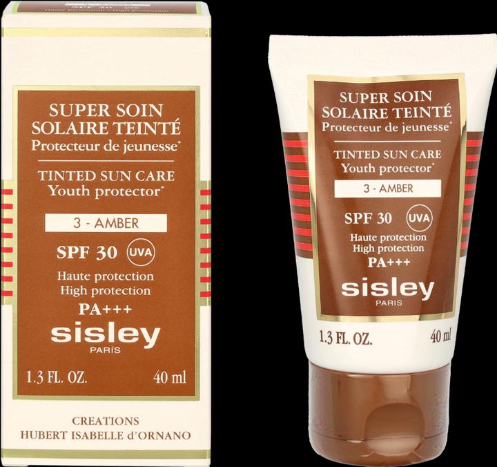 Image du produit Sisley Super Soin Solaire Teinte 3 Amber (Crème solaire visage, SPF 30, 40 ml)