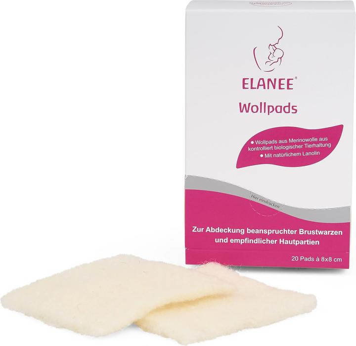 Elanee Coussinets en laine 20 pcs. (20 x)