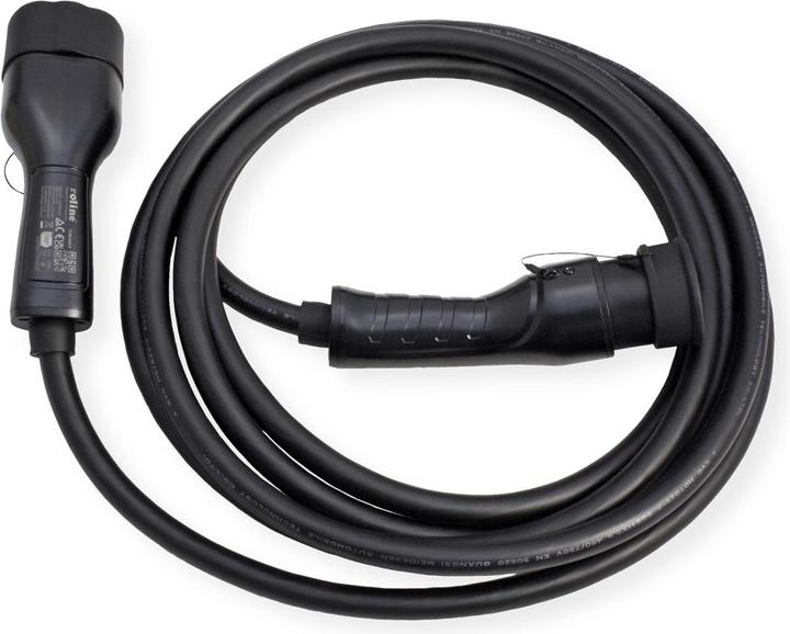 Productafbeelding Roline Laadkabel voor e-auto's Type2, 3-fase (Type 2, 22 kW, 32 A, 5 m)