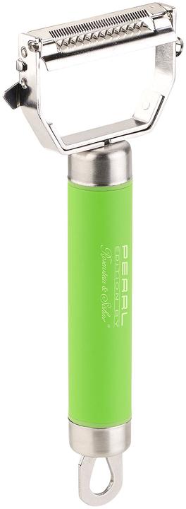 Produktbild Rosenstein & Söhne 5in1-Profi-Sparschäler mit 5 Pendelklingen & Gemüsehobel-Brett