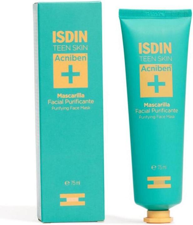 Isdin Acniben Purifying Facial Mask for Oily and Acne-Prone Skin 75ml (75 ml)