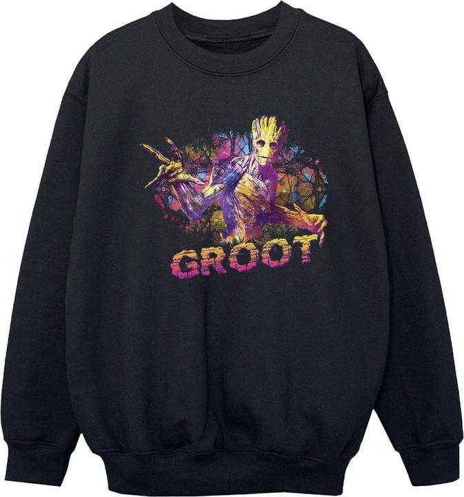 Produktbild Guardians Of The Galaxy Abstract Groot Sweatshirt Mädchen (128)