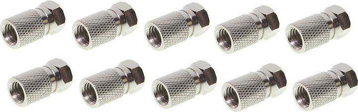 Actual product image Shiverpeaks SHVP 85012-R10 F connector 7.5+sealing ring+large nut 10 (Antenna cable)