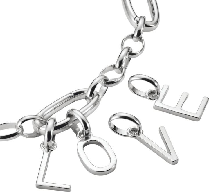 Immagine prodotto Thomas Sabo Charm-Anhänger Buchstabe V Connect Silber (Argento)