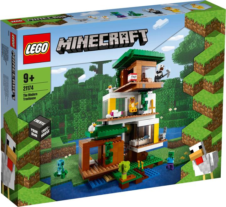 Produktbild LEGO Das moderne Baumhaus (21174, LEGO Minecraft)
