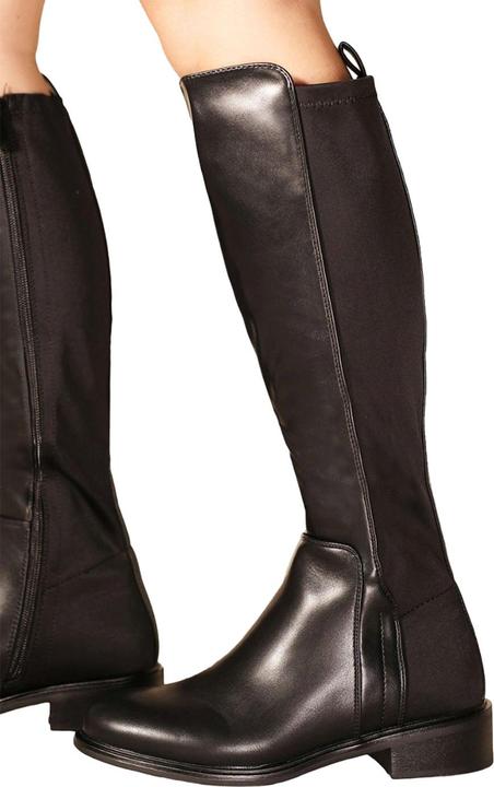 Actual product image Where's That From Womens/Ladies Parker Suede Side Zip Knee-High Boots (36)