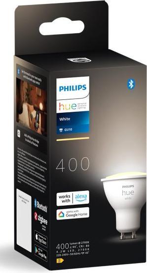 Immagine prodotto Philips Hue 4,2W GU10 1P (GU10, 4.20 W, 400 lm, 1 x, E)