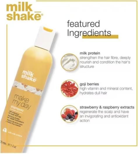 Produktbild Milk_Shake Make My Day Shampoo 300 ml (300 ml, Flüssiges Shampoo)
