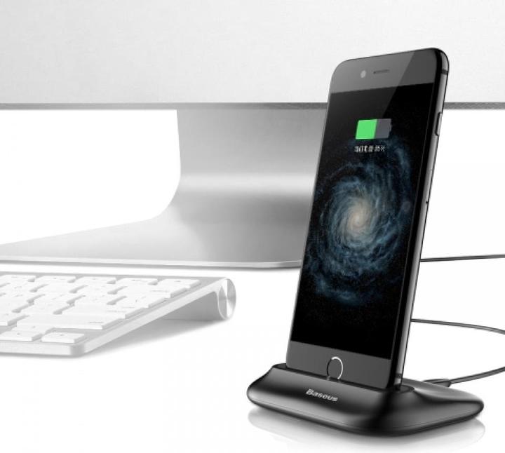 Actual product image Baseus Little Volcano iPhone Lightning Docking Station