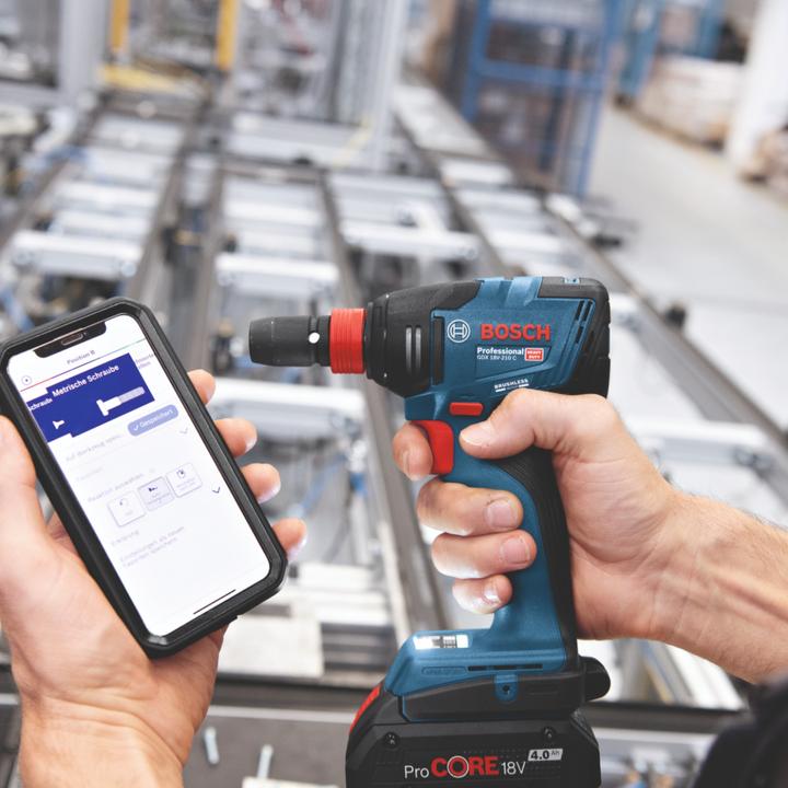 Produktbild Bosch Professional Bosch GDX 18V-210 C Professional Akku Drehschlagschrauber 18 V 210 Nm Brushless + 2x ProCORE Akku (Akkubetrieb)