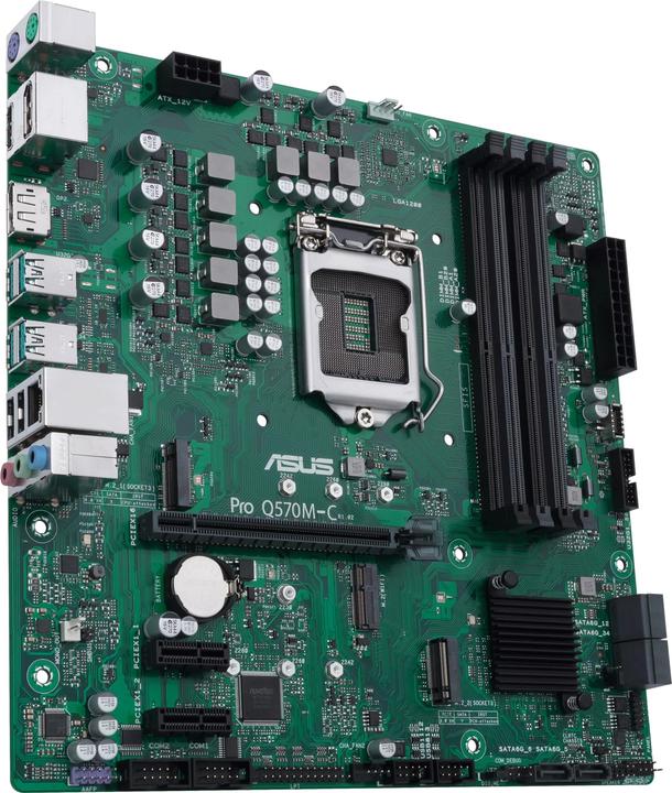 Immagine prodotto ASUS Pro Q570M-C/CSM (LGA 1200, Intel Q570, mATX)