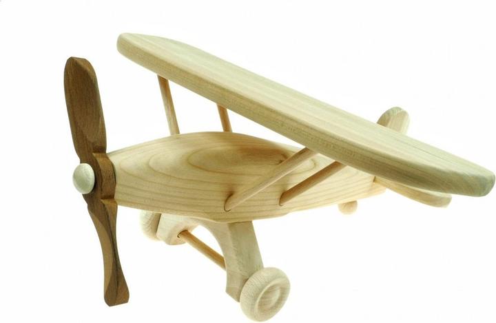 Produktbild Holzecke Holzflugzeug Spielzeug