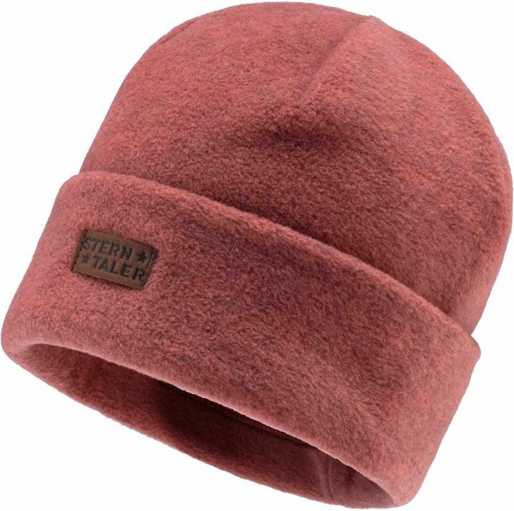 Sterntaler Mütze Umschlag Hellrot Mélange Gr. 51 (51)