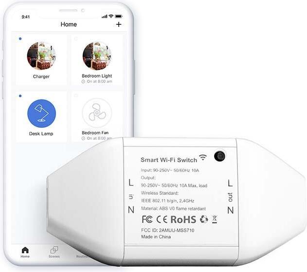 Actual product image Meross Smart Wi-Fi Switch