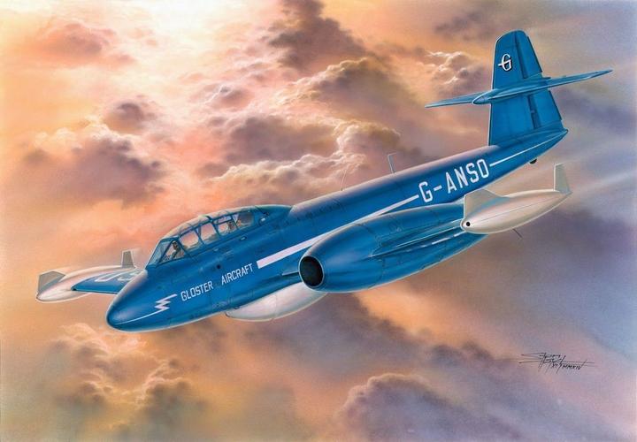 Actual product image Special Hobby Gloster Meteor T Mk 7.5