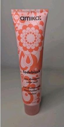 Actual product image Amika Fadeblock Pre-Shampoo Color Seal 5oz Color Protection for Colored Hair (Liquid shampoo)