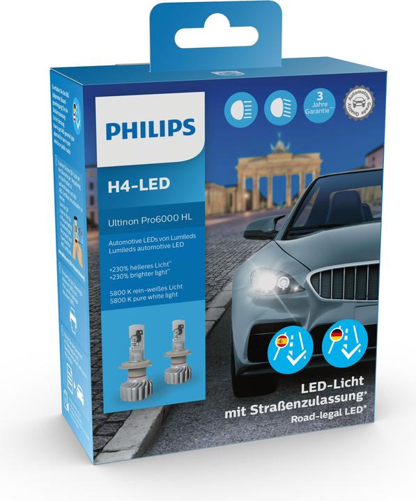 Produktbild Philips Ultinon Pro6000 HL (H4)