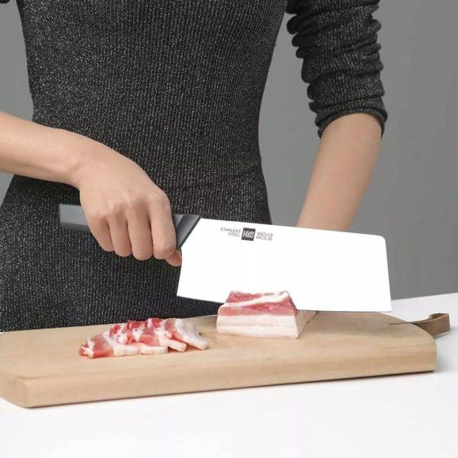 Produktbild Huohou 6-tlg. Küchenmesser Set inkl. Holzmesser Block