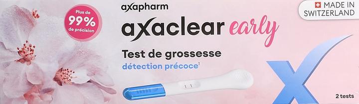 Actual product image Axapharm axaclear early pregnancy test 2 pcs (2 x)